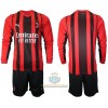 Maglia da Calcio a Maniche Lunghe AC Milan Casa 2021-22 per Bambino